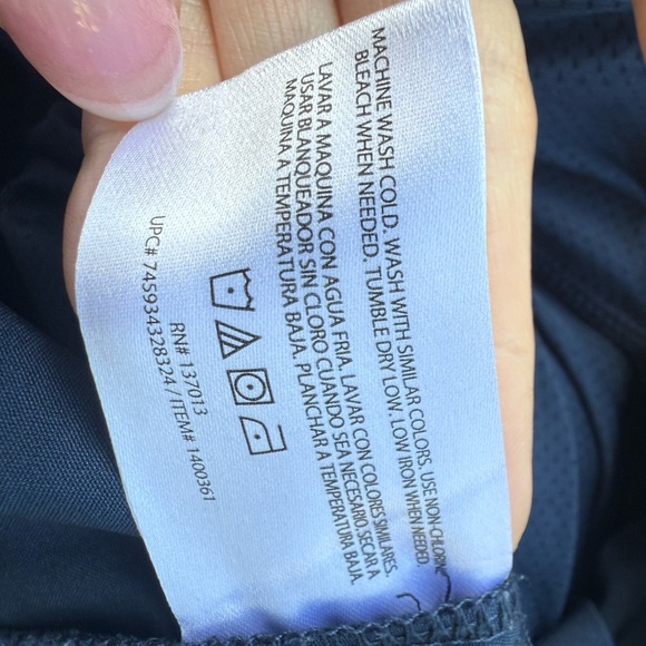 Orvis Women's Textured Navy Mini Skirt - Picture 12 of 12